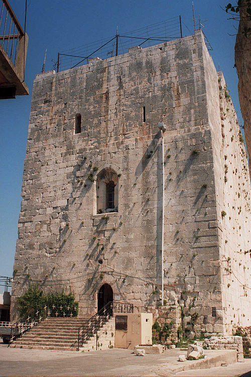 Fortress of Safita, granted to Pons by Tancred of Antioch