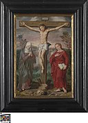 Christus aan het kruis met Maria en Johannes, circa 1581 - circa 1600, Groeningemuseum, 0040562000.jpg