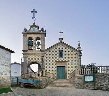 Church in Santa Leocádia de Briteiros, municipality of Guimarães, Minho, Portugal