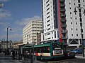 Buses at Churchill Way