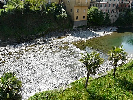 Cicagna torrente Lavagna