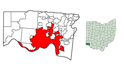 Cincinnati: Geografio, Servoj, Famuloj