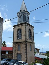 Le clocher séparé de la cathédrale.