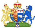 Wappen der Camilla, Duchess of Cornwall (in Gebrauch 2012–2022)