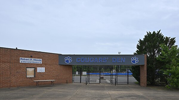 Courtland High School stadium entrance, Spotsylvania, VA