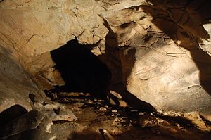 Interior da cova