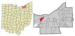 Location in Cuyahoga County and the U.S. state of Ohio.