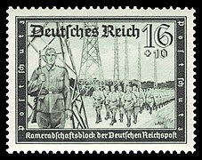 Protección postal Reichspost MiNr. 710