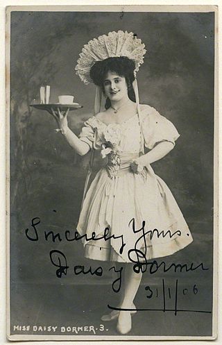 <span class="mw-page-title-main">Daisy Dormer</span> English music hall singer