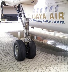 Dash 7 undercarriage.