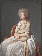 Portrait of Anne-Marie-Louise Thélusson, Comtesse de Sorcy，1790年，慕尼黑新繪畫陳列館