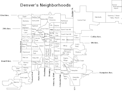 Denver's 78 official neighborhoods Denver neighborhoods.gif