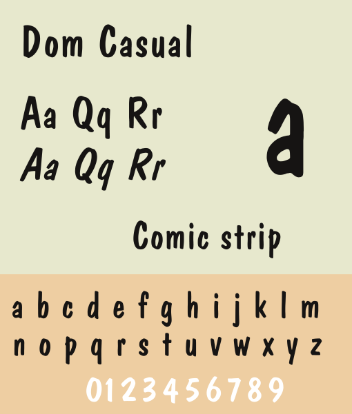 File:DomCasual fontsample.svg