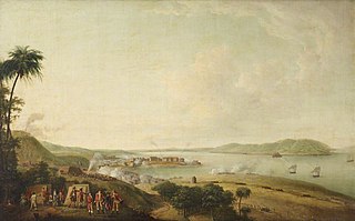 British Attack on the Citadel of Martinique, January, 1762