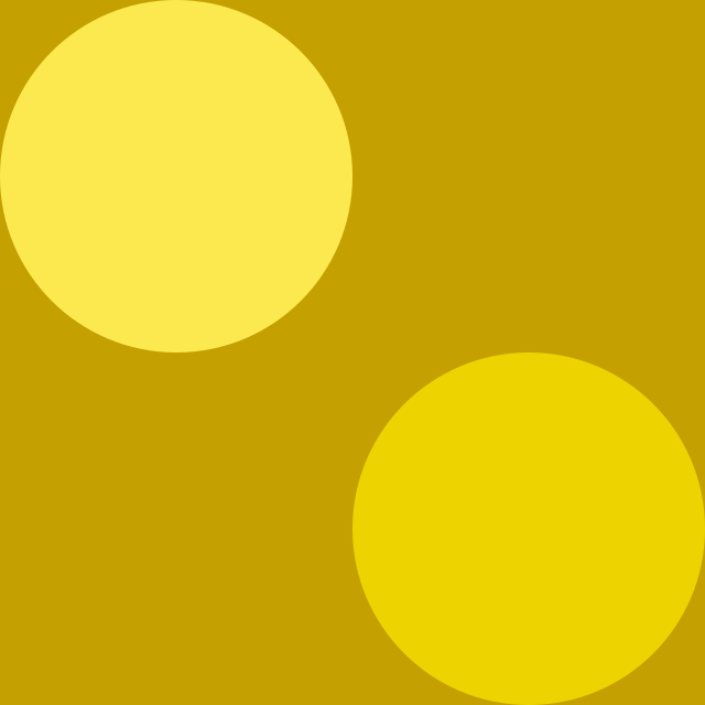 Yellow circles