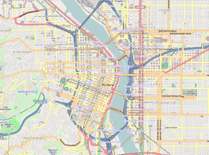 USS Blueback (SS-581) si trova a Portland, Oregon