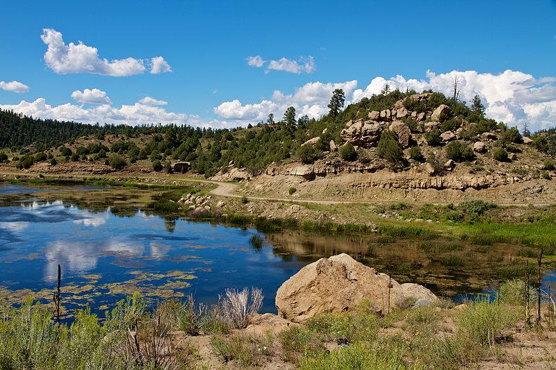 File:Dulce Lake, Jacarilla Apache Nation, New Mexico, USA.jpg