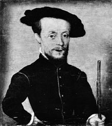 File:CORNEILLE de LYON - Homme au béret noir tenant une paire de gants.jpg  - Wikipedia