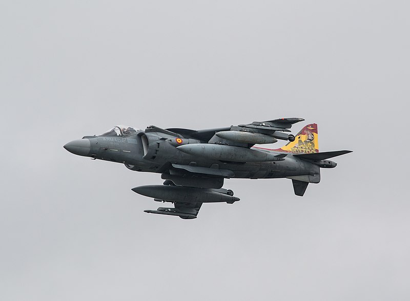 File:EGVA - McDonnell Douglas AV-8B Harrier II - Spanish Navy - VA.1B-37 (48392816381).jpg