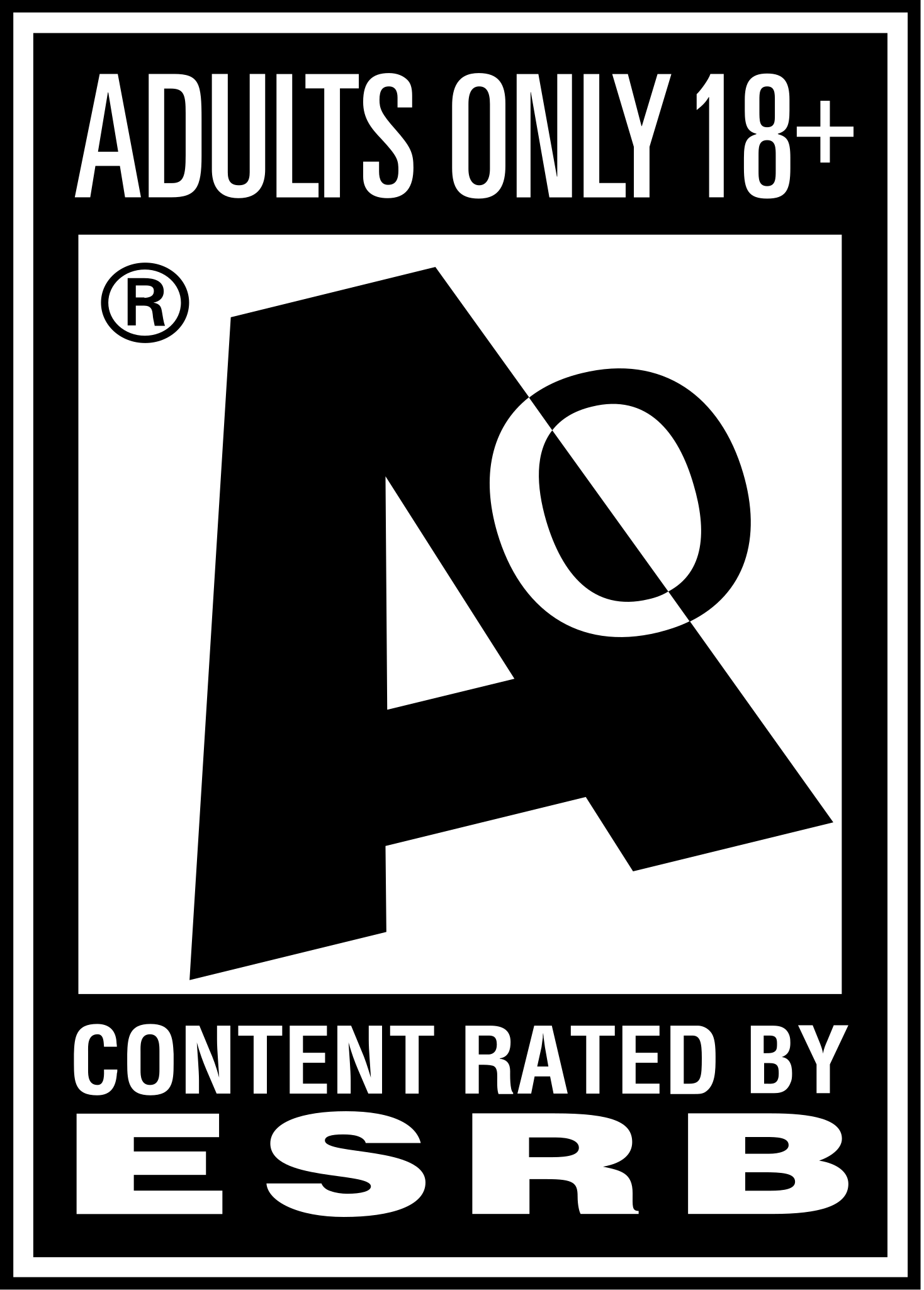 File:ESRB Adults Only 18+.svg - Wikimedia Commons