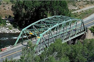 Pont à Eagle sur la rivière Eagle