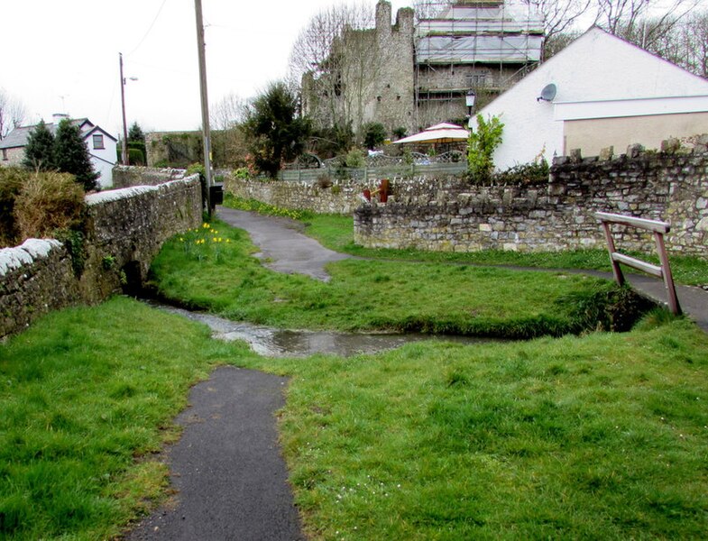 File:East side of Ogney Brook ford, Llantwit Major - geograph.org.uk - 4413153.jpg