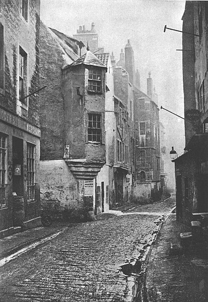 Beaton's lodging in Edinburgh's Cowgate, demolished 1867, later belonged to his nephew David Beaton