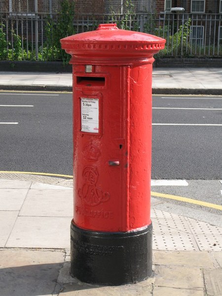 File:Edward VII postbox, Leighton Road - Leighton Grove, NW5 - geograph.org.uk - 1412483.jpg