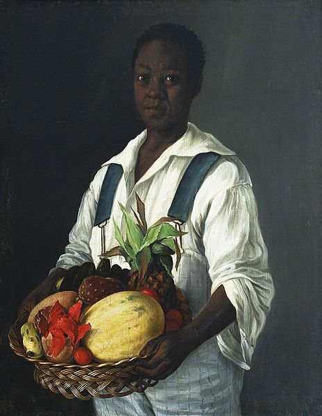 El Costeño by Agustín Arrieta, a painting of an Afro-Mexican boy from Veracruz (c. 1843)