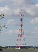 Tragmast Elbekreuzung 2 an der Hetlinger Schanze