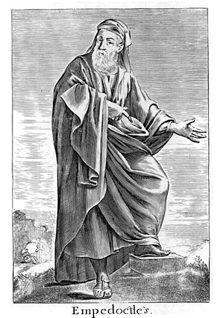 <span class="mw-page-title-main">Empedocles</span> 5th century BC Greek philosopher