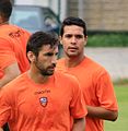 FC Lorient - June 27th 2013 training - Pedro Miguel Silva Rocha & Fabien Robert.JPG