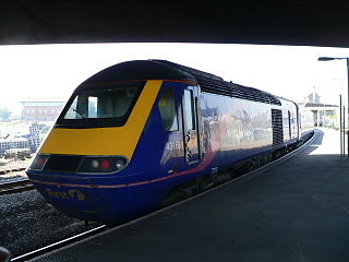 43165, in First Group's purple livery, at Weston-super-Mare