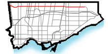 Finch Avenue map.png