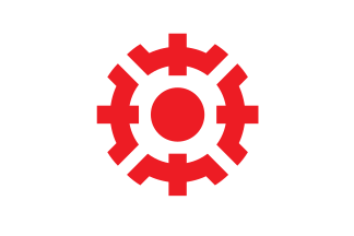 File:Flag of Kuwana, Mie (1937–2004; red).svg