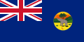 Vlajka Lagoské kolonie (1886–1906) Poměr stran: 1:2