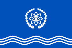 Flag of Obninsk (Kaluga oblast).svg