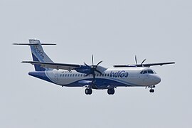 IndiGo ATR 72-600 VT-IXW (aircraft) in flight