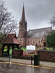 High Street, St Andrew Gereja Episkopal, Tanah Pemakaman, Lych Gerbang (Untuk High Street) Dan Masuk Ke Bank Street