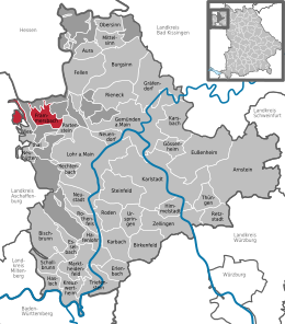 Frammersbach - Localizazion