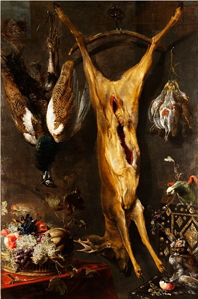 File:Frans Snyders - Still life with a dead stag.jpeg