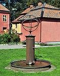 Den gamla brunnen står idag bakom Westerlindska huset.