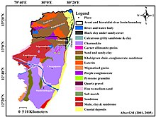 Chennayning Geologiyasi va uning atrof-muhit GSIdan keyin