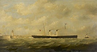 The paddle steamer Bordeaux