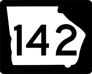 <span class="mw-page-title-main">Georgia State Route 142</span> State highway in Georgia, United States