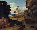 Landschap me zunsoundergank (ca.1505), National Gallery, Londn