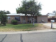 The Melvin E. Sine House built in 1957 and located at 7307 N. 50th Drive.