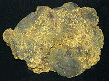 High-grade Gold ore, Gold Coin Mine, Philipsburg, Montana Gold (Gold Coin Mine, Philipsburg, Montana, USA) (16992522357).jpg