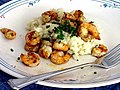 Grilled shrimp with lemon chive rosotto.jpg