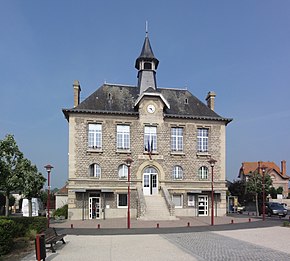 Guignicourt (Aisne) Mairie.JPG